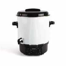 LIVOO elektrischer Topfsterilisator mit Wasserhahn und Timer 27l 1800w - dom334