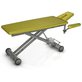 hwk therapieliegen Elektrische Therapieliege ""Solid E4"", 80 cm, Limone, Graualuminium