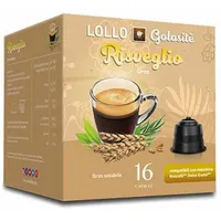 Lollo Golositè Getränkekapseln Risveglio, kompatibel mit Dolce Gusto, 16 Kapseln