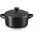 Le Creuset Mini Cocotte 10 cm schwarz matt