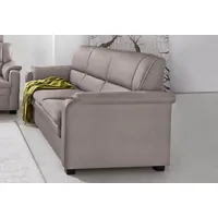 sit&more 3-Sitzer »Pisa«, mit Federkern grau