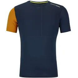 ORTOVOX Herren Unterhemd 185 ROCKNWOOL SHORT, deep ocean, M