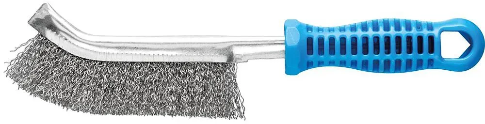 Drahtbürste Pferd HBG, Edelstahldraht Ø 0,30 mm, 1-reihig