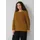 QS Melierter Strickpullover - braun - 54