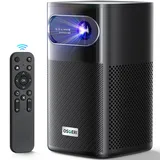 Osoeri Mini Beamer, Mini Projektor 4K, 1080P, Bluetooth, WLAN, Autofokus, 4P Leiter Portable Smart Projector, DLP Videoprojektor Mit 2 * 10 W 3D-Lautsprecher, Staubdichte Full HD Beamer 4K Android TV