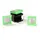Genius Nicer Dicer Spicy Gemüsereibe 4-tlg. Grün