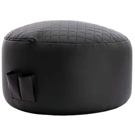 GAMEWAREZ Gaming Sitzsack Onyx Morph (Leder schwarz)