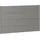 Biohort Sichtschutzelement 145 x 91 cm Grau Metall 4 St.
