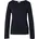 Feinstrickpullover mit Rollkanten Blau 48