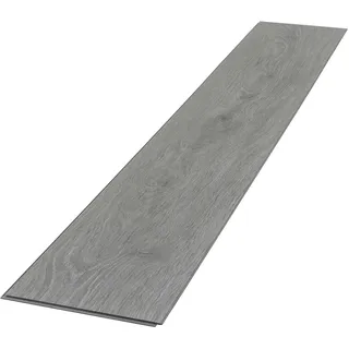 ML-Design PVC Bodenbelag Click Vinyl-Dielen, 122x18x4,2mm Windswell Hickory Eiche,
