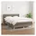 vidaXL Boxspringbett 140 x 200 cm Taupe