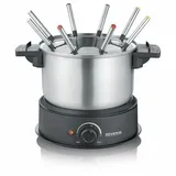 Severin FO2473 – Abnehmbarer Edelstahltopf – 8 Personen