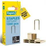 Rapid Heftklammern Typ 606 12 mm Silber 1200 St.