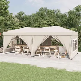 vidaXL Partyzelt Faltbar mit Seitenwänden Anthrazit 2 x 2 m