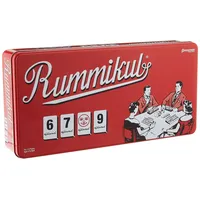 Rummikub in Retro Tin - The Original Rummy Tile Game by Pressman Red (US IMPORT)