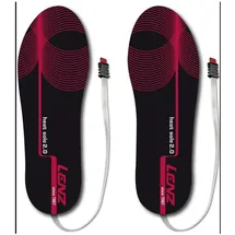 Lenz Heat Sole 2.0 Einlegesohlen 35-48 Schwarz/Rot