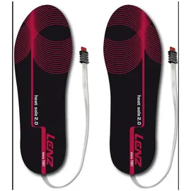 Lenz Heat Sole 2.0 Einlegesohlen 35-48 Schwarz/Rot