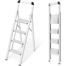 luxuskollektion Trittleiter Aluminium 4 Stufen