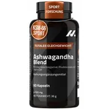 Ashwagandha KSM-66 Hochdosiert 600 mg + Magnesium Bisglycinat, Rhodiola 15:1, Vitamin B6 | Für Sportler, Ausdauersport & Training | Sport & Recovery Stack | 60 vegane Kapseln - Nyvos