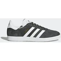 adidas Gazelle Dark Grey Heather / White / Gold Met. 46