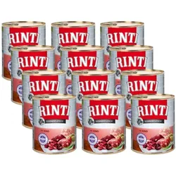 Rinti Kennerfleisch Nassfutter für Hunde - Rindfleisch 12x800g
