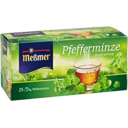Meßmer Kräutertee Pfefferminze 25 Teebeutel (56 g)