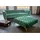 KAWOLA Hocker NARLA Chesterfield Velvet 110 x 44 x 110 cm Grün