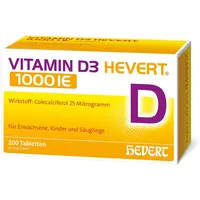 Hevert-Arzneimittel Vitamin D3 Hevert Tabletten 200 St.