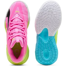 Puma Dagger 2 Basketballschuhe Kinder 05 - lime squeeze/bright aqua/puma black 38.5