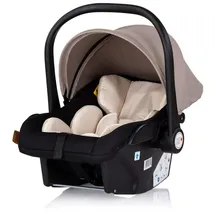 Chipolino Set Babyschale Isofix-Basis-Station Amore i-Size Gruppe 0+ (0-13 kg) hellbraun