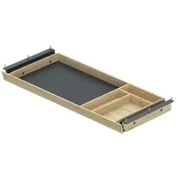Möbel-Schubkastenset, 9309825, B 580mm, T 247mm, H 41mm, Bambus