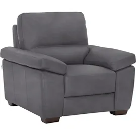 Calia Italia Sessel Gaia Luxus-Microfaser 100 x 92 x 94 cm grau