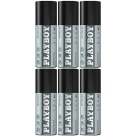 Playboy My Rules Deodorant Spray 6 x 150 ml