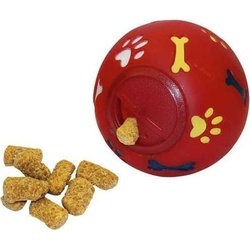 Kerbl Snackball f. Hunde ø 11cm, rot (Lern- & Intelligenzspielzeug), Hundespielzeug