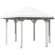 SKANHOLZ Nancy 3 4,80 x 4,16 m Weiß