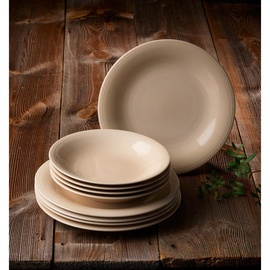 like. by Villeroy & Boch Tafelset 8tlg. Color Loop Sand Länge 50,5 x Breite 27 Höhe cm