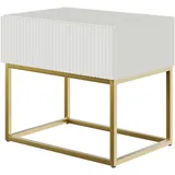 Selsey Nachtschrank Veldio 50 x 0 x 0 cm Weiß
