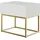 Selsey Nachtschrank Veldio 50 x 0 x 0 cm Weiß