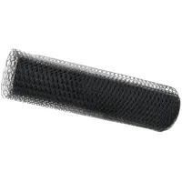 VidaXL Sechseckzaun Grau 0.6x10 m Stahl