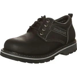 Dockers Schnürschuh Herren Schwarz 40