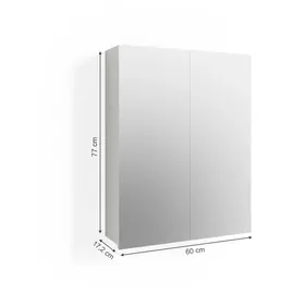 Vicco Freddy 60 cm weiß hochglanz