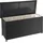 Mendler Poly-Rattan Kissenbox HWC-D88, Gartentruhe Auflagenbox Truhe Premium schwarz, 63x135x52cm 320l