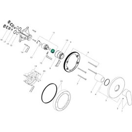 Hansgrohe Focus Einhand-Brausemischer Unterputz für 1 Verbraucher Chrom 31965000
