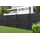 Floraworld Zaunpfahl 7 x 265 cm Schwarz/Aluminium