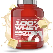 Scitec Nutrition 100% Whey Protein Professional Weiße Schokolade Pulver 2350 g