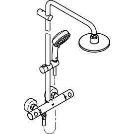 Grohe Tempesta Cosmopolitan System 160 chrom 27922000