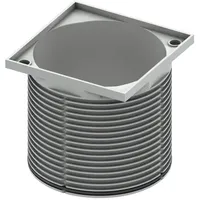 TECE drainpoint S Rostrahmen, Kunststoff, 100x100mm, ohne Rost, 3660018