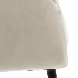 Actona Emilia Esszimmerstuhl mit Armlehnen, Velour braun.