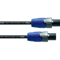 Cordial Kabel [1x Typ SPK-Stecker - 1x Typ SPK-Stecker] 2 x 2.5mm2 3.00m Schwarz