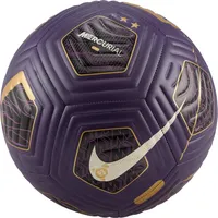 Nike Kylian Mbappé Academy Soccer Ball, Grand Purple/Black/MTLC Gold